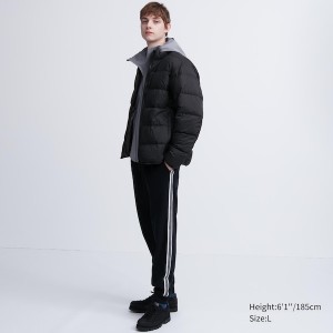 Uniqlo Ultra Light Down Muške jackets Crne | LAJGER-807